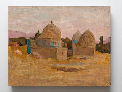 Samarkand – Shah-i-Zinda mosque From the journey to Turkestan