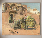 Les éléphants du Rajah de Jodhpore