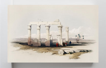 Remains of the Temple of Medamout at Thebes
