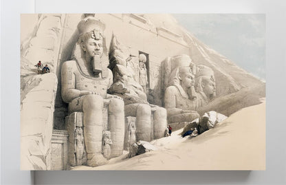 The Great Temple of Aboo Simble Nubia