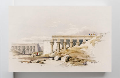 Lateral view of the temple called the Typhonaeum at Dendera (Dandara)