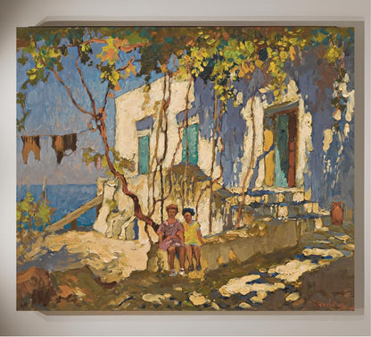 Resting in the Shade - Capri