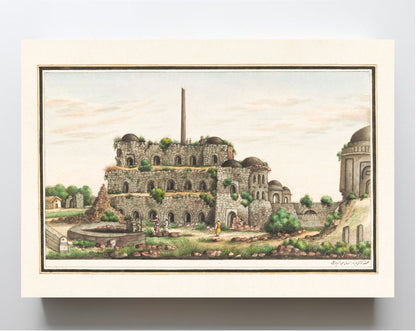 Lat (piller) of Asoka and Firoz Shah's Kotila