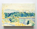 Mediterranean Landscape with a White House
