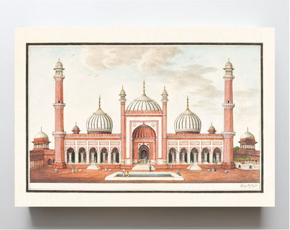 The Jami Masjid, Prayer Court, Delhi