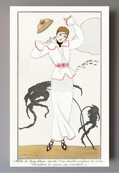 Robe de Drap Blanc