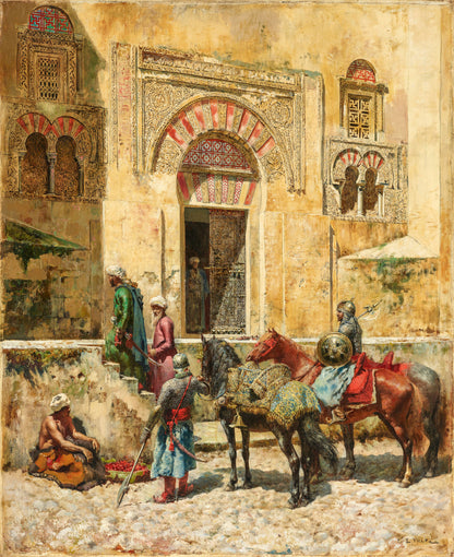 Entering the Mosque