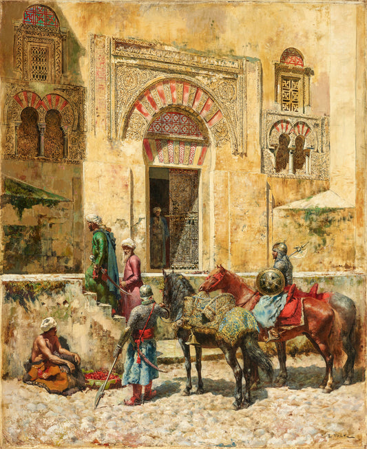 Entering the Mosque