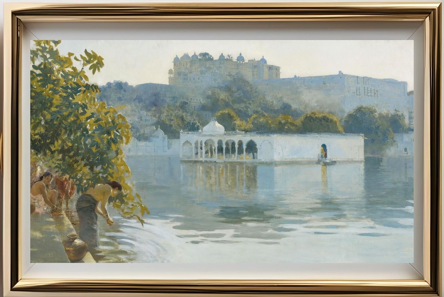 Lake At Oodeypore, India