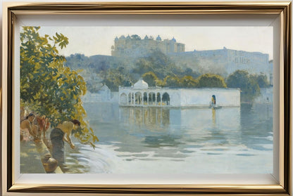 Lake At Oodeypore, India