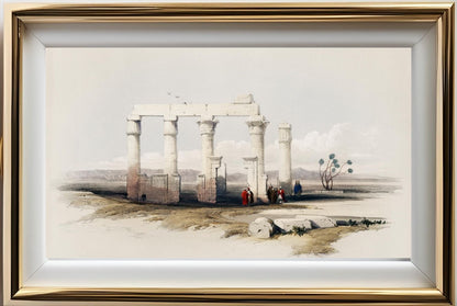 Remains of the Temple of Medamout at Thebes