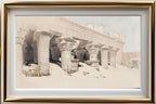 Portico of the Temple of Edfou Upper Egypt
