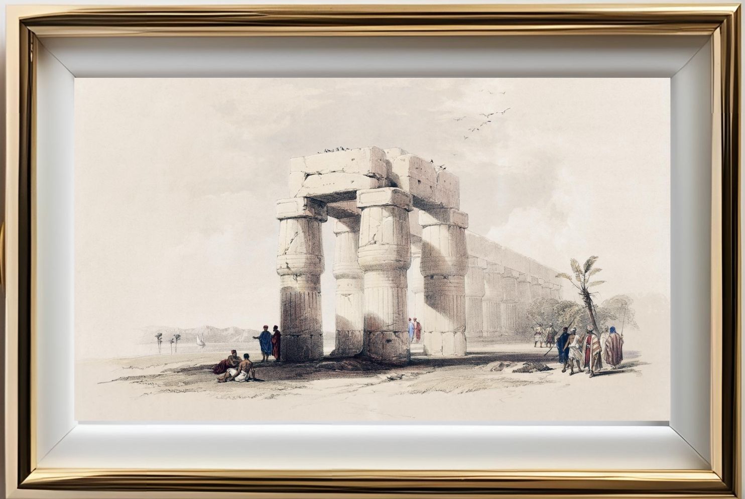 Luxor in upper of Egypt