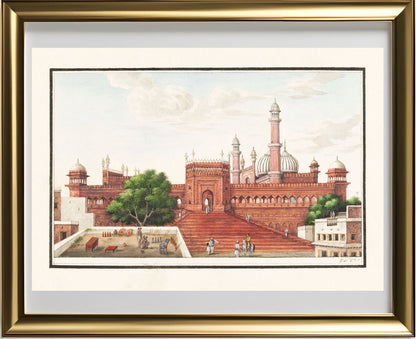The Jami Masjid, Delhi (north side)