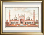 The Jami Masjid, Prayer Court, Delhi