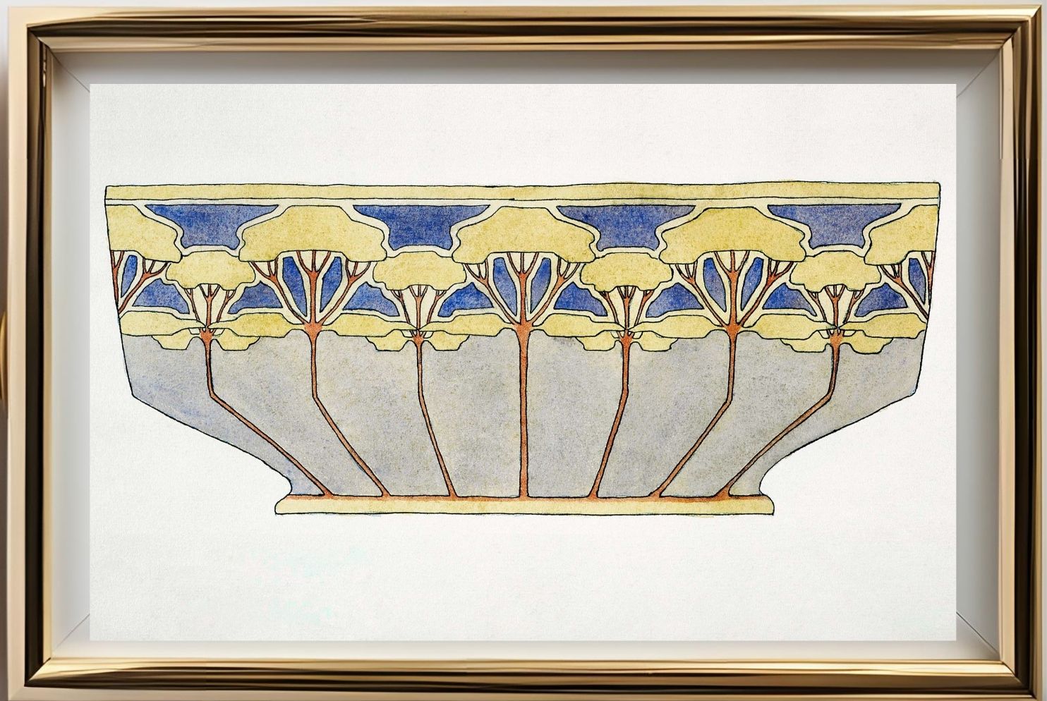 Bowl 'Farewell Summer' Design