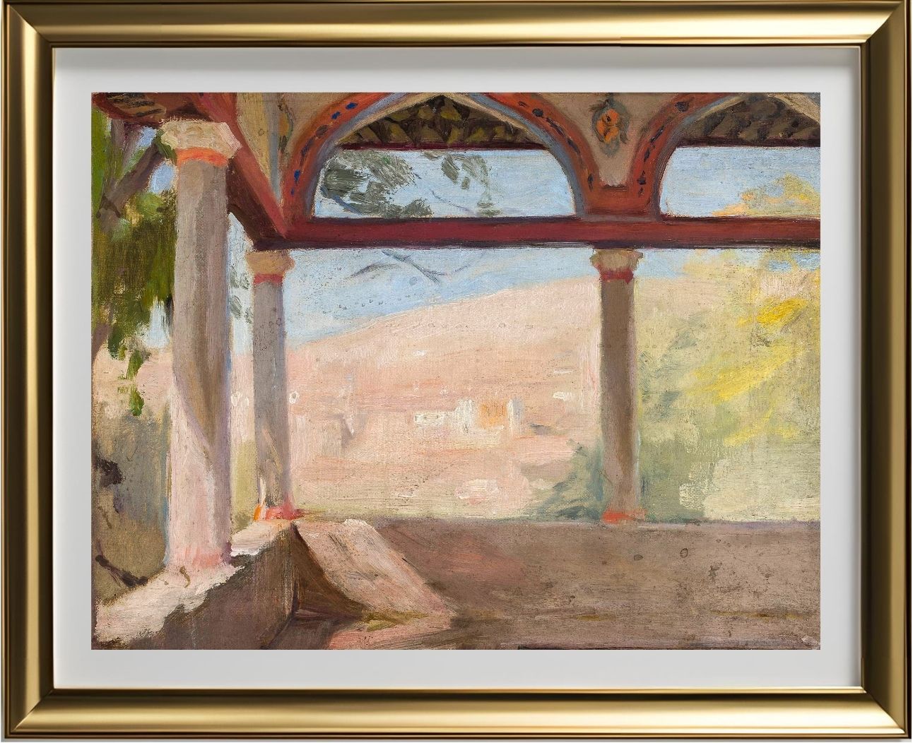 Summer house of Maria Potocka in Bakhchisaray. From the journey to Crimea