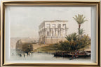 The hypaethral temple at Philae called the Bed of Pharaoh
