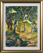 Une clairière en Provence (Étude)