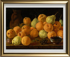 Still Life With Peaches, Pears And Grapes
