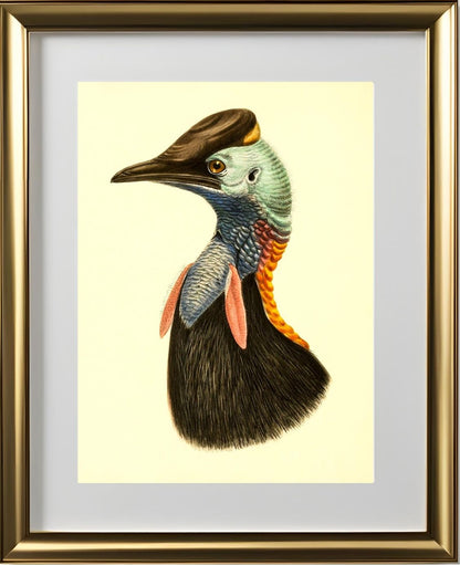 Casuarius Bicarunculatus
