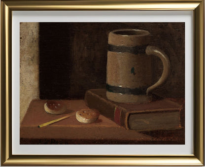 Mug,Book,Biscuits and Match