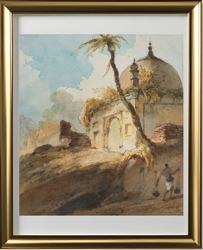 Ruined mausoleum in North India