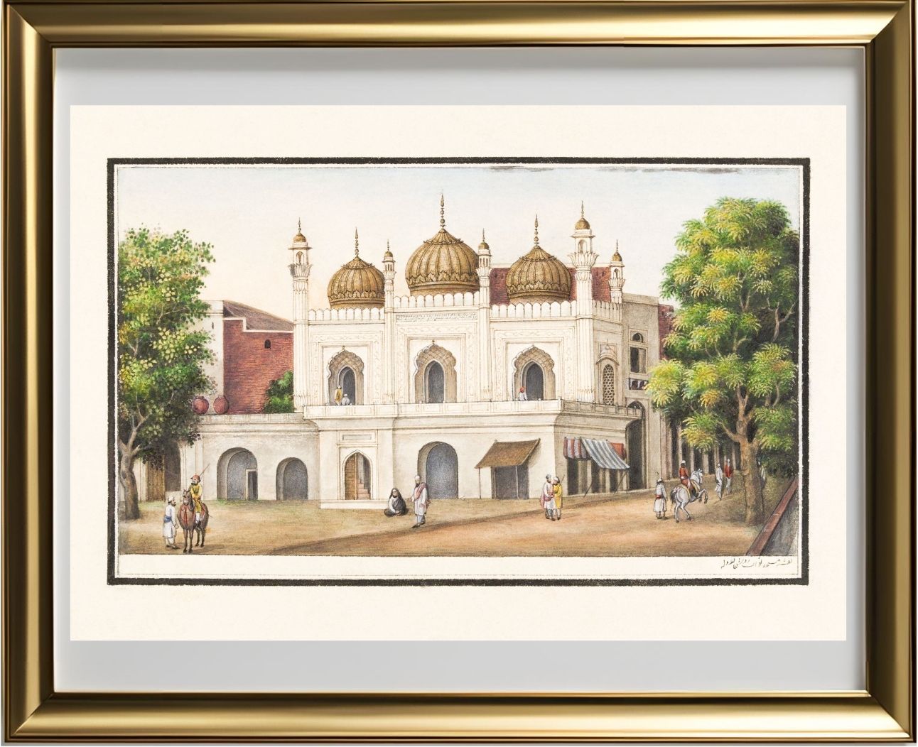 The Golden Mosque, Delhi