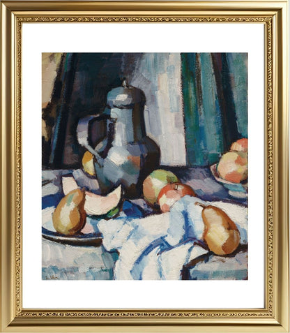 Apples and Pewter Pot