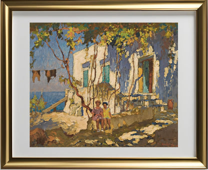 Resting in the Shade - Capri