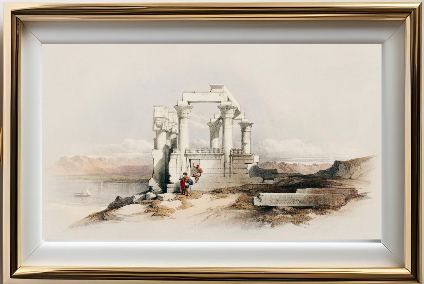 Ruins of the Temple of Kardeseh Nubia