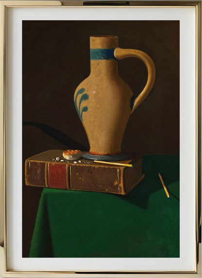 Still Life with Jug on a Book
