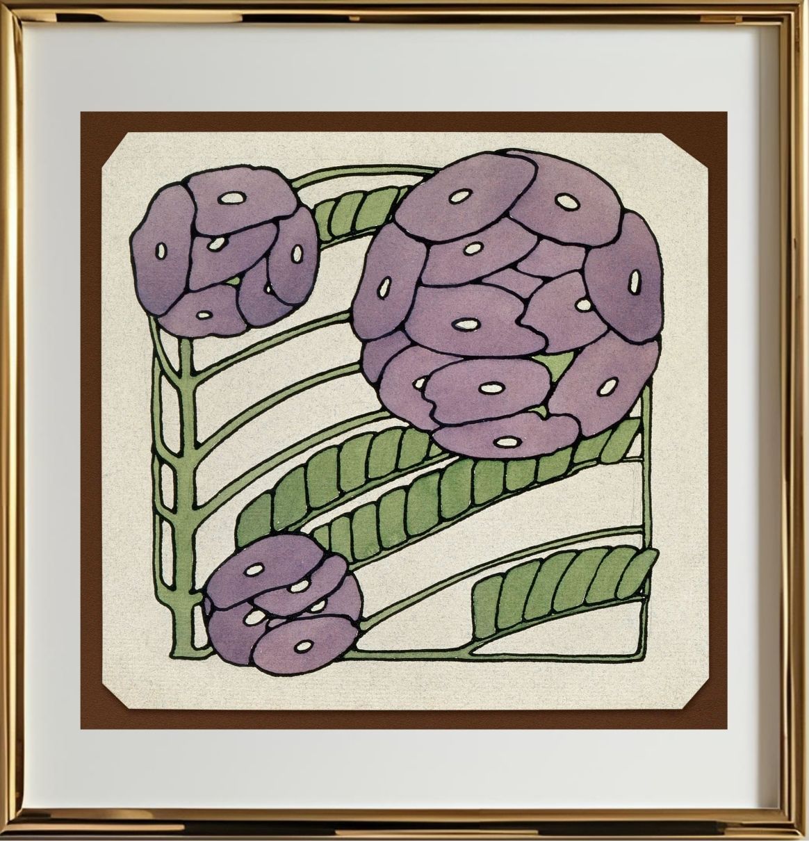 Purple Stylized