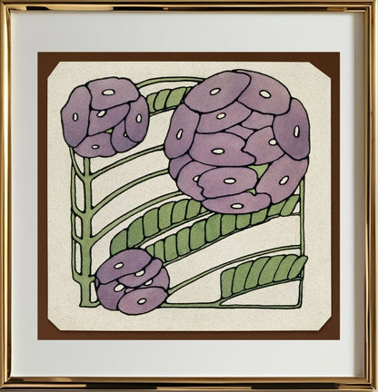 Purple Stylized