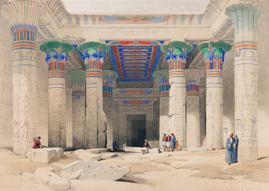 Grand Portico of the Temple of Philae Nubia