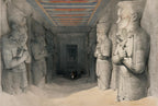 Interior of the Temple of Aboo Simbel Nubia