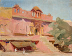 Jaipur – buildings. From the journey to India