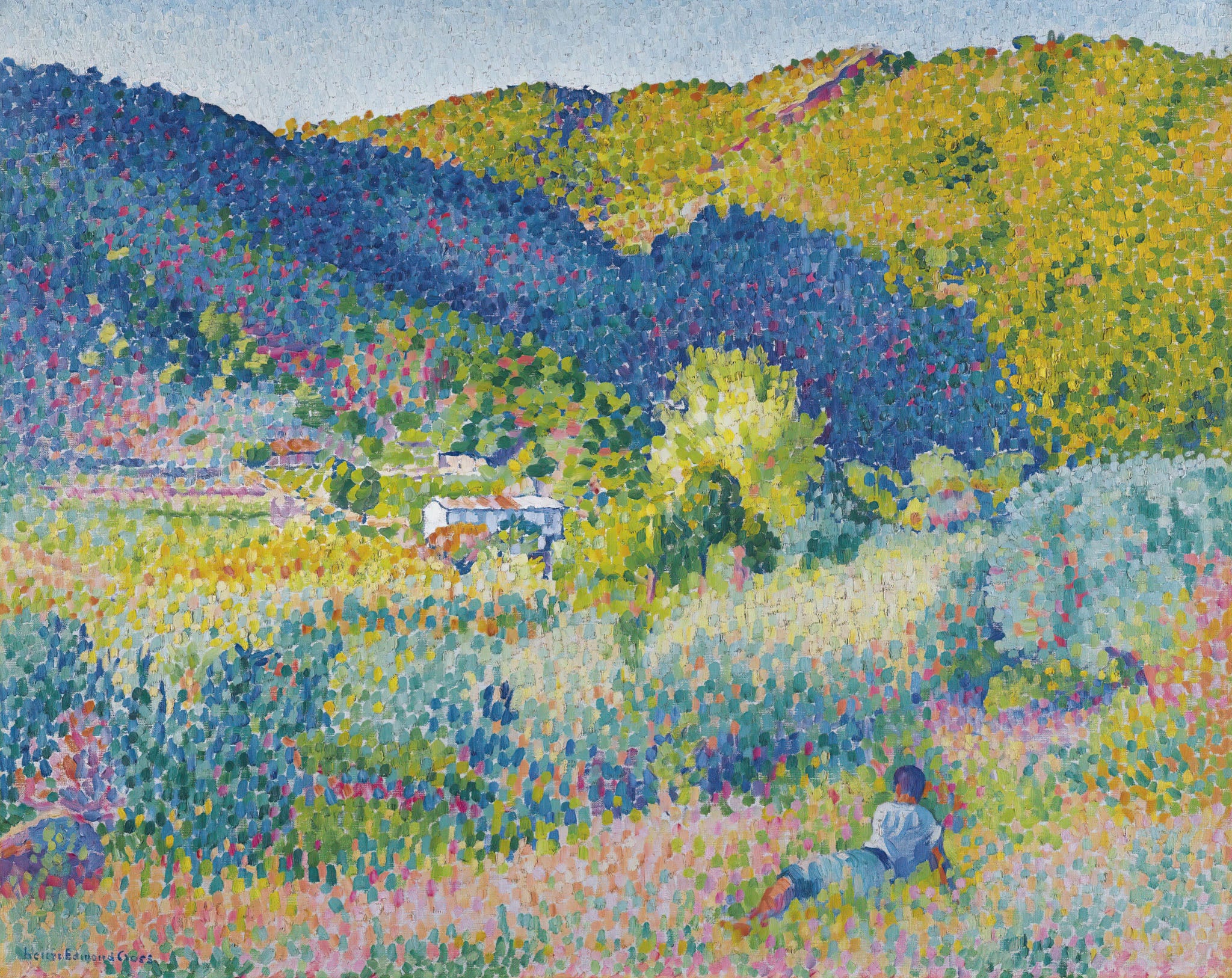 Paysage De La Chaine Des Maures