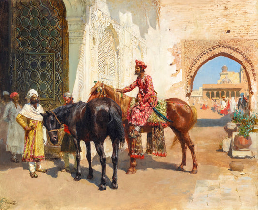 Persian Horse Seller, Bombay