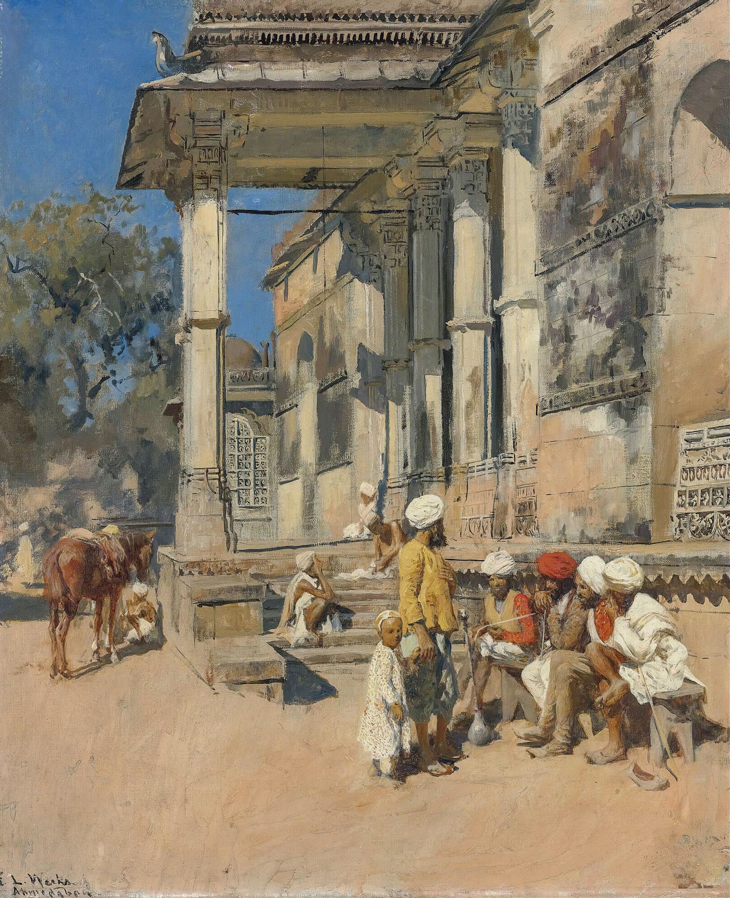 Portico Of A Mosque, Ahmedabad