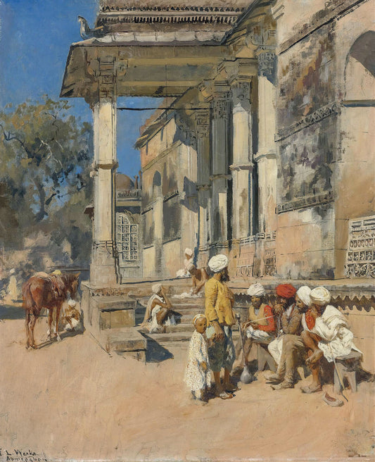Portico Of A Mosque, Ahmedabad