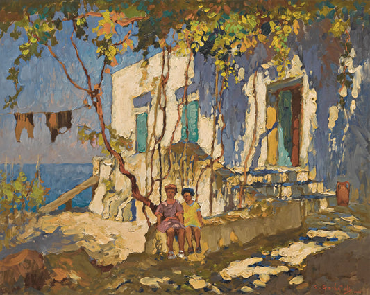 Resting in the Shade - Capri