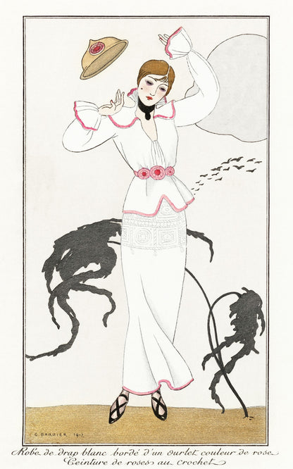 Robe de Drap Blanc