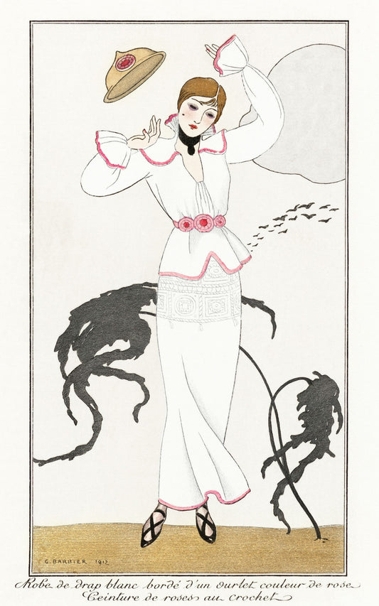 Robe de Drap Blanc