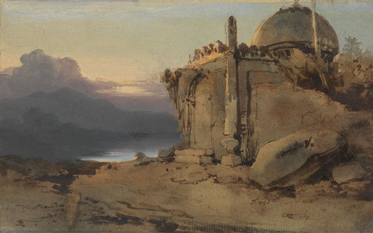 Ruins of a Temple, Sunset