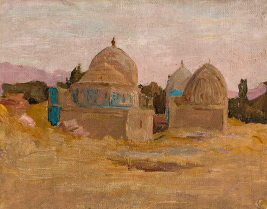Samarkand – Shah-i-Zinda mosque From the journey to Turkestan