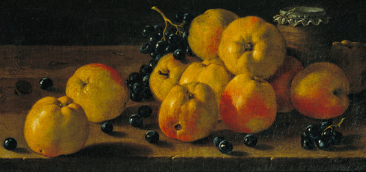 Still Life with Apples, Grapes and a Pot of Jam (18th century)