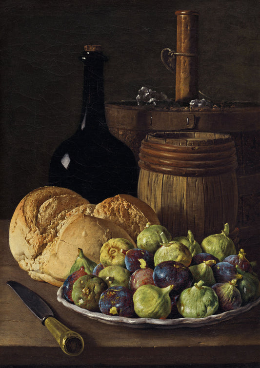 Still Life with Figs and Bread (c. 1770)