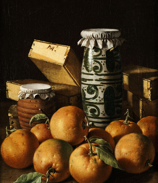 Still Life with Oranges, Jars, and Boxes of Sweets (c.1760)
