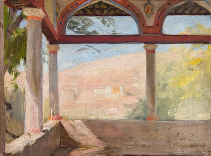 Summer house of Maria Potocka in Bakhchisaray. From the journey to Crimea